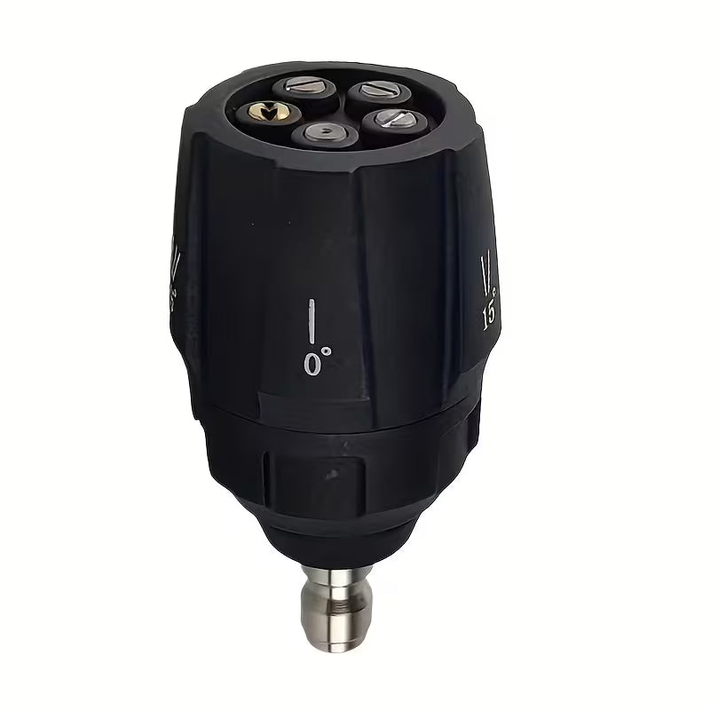 High-Pressure Washer Nozzle – Adjustable, Multi-Function, 1/4" Quick Connect