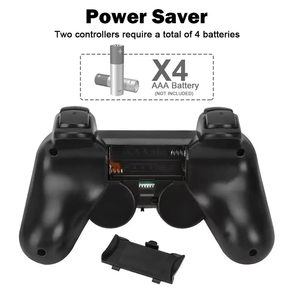 K8 Wireless Controllers with HDMI Output - 2-Controller Accessories Set for Gaming