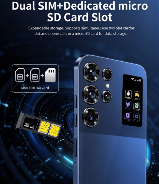 S26 Ultra Android Smartphone - 7.3-Inch Screen, 128GB Storage, Wholesale Price Even for One Unit