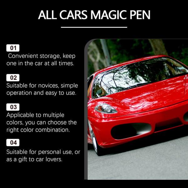 2Pcs Magic Car Scratch Removal Pen DIY Auto Paint Touch-Up Pen Quick Scratch Repair Gloss Restoration Portable Car Care Tool for All Vehicles 2026 Auto Beauty Essential