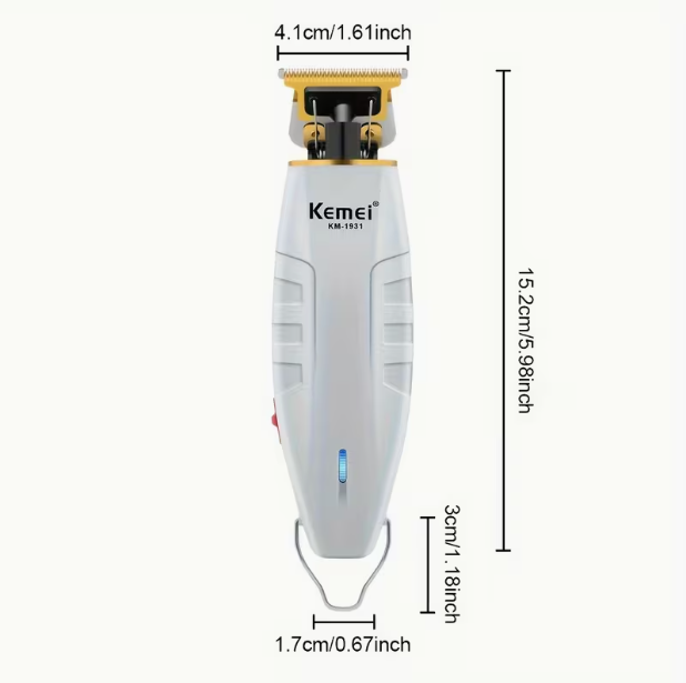 Professional Hair Clipper – Electric Trimmer with Hollow Cutter Head, Carving & Trimming Tool for Barbershop & Home Use