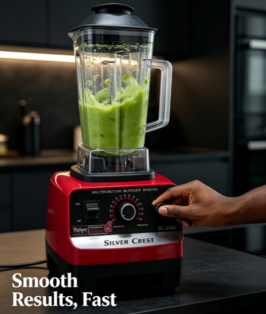 2-in-1 Blender - Multifunctional Household Blender for Smoothies, Juices and Daily Cooking