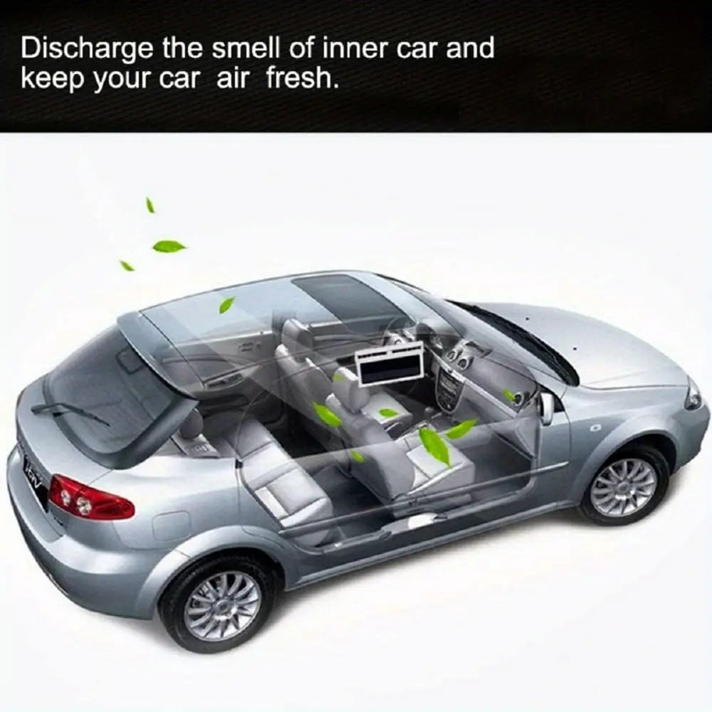 Solar-Powered Car Window Exhaust Fan – Energy-Saving Ventilator with Air Purifier & Radiator Function, USB Car Fan for Front/Rear Windows, Reduces Heat & Odors, Solar Auto-On, Compact Quiet, Perfect for Parking & Summer Driving Comfort image 5
