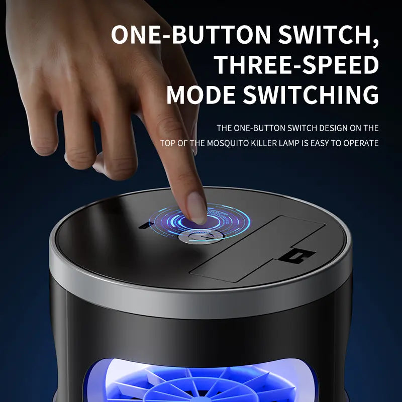 Indoor Insect Trap with Light and Suction Non Zapper Flying Bug Catcher for Mosquitoes Fruit Flies Gnats and Moths for Home Use image 6
