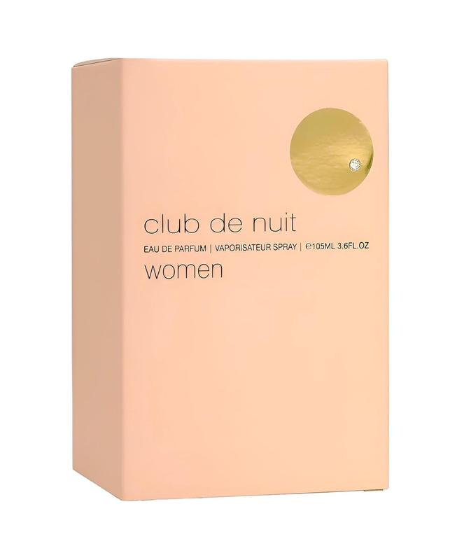Armaf Club De Nuit for Women - 3.6 oz EDP Spray, Citrus, Rose, Wood, Vanilla, Musk Patchouli, and Earthy Aromas Fragrance Perfume Aromatic Rosa Aromatic Long Lasting Eau