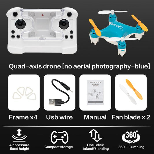 Drone Mini Remote Control Aircraft New Children's Toy Micro Aircraft Fixed Height Quadcopter Electronic Gadget