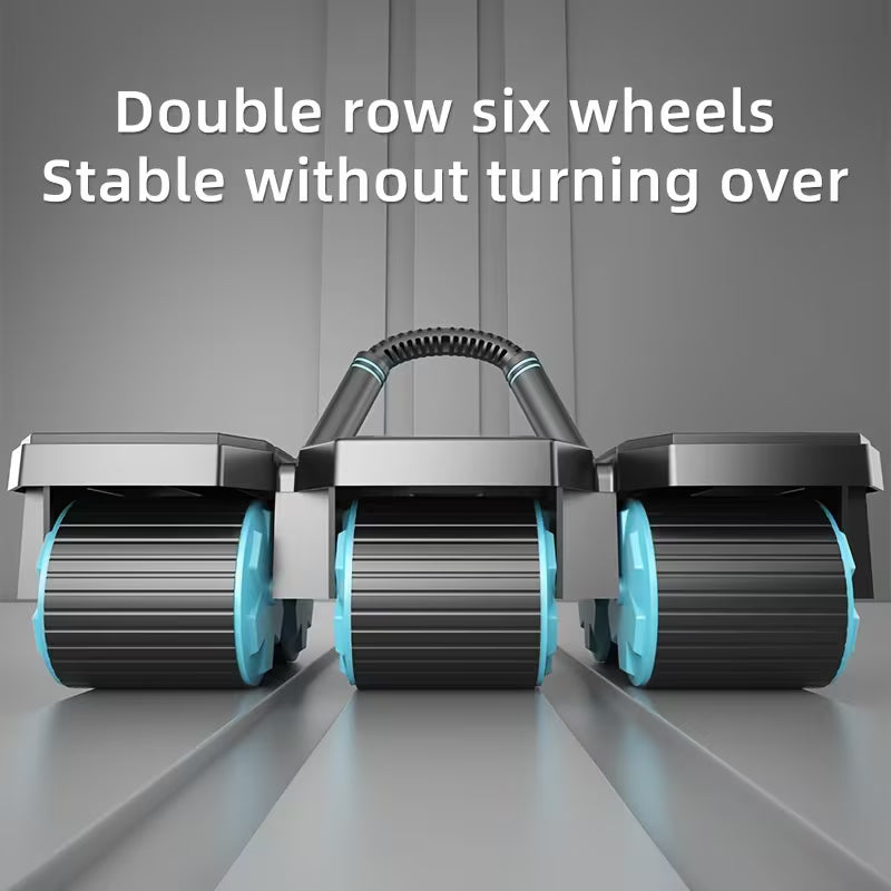 Abdominal Roller with Elbow Support – Home Fitness Equipment for Abs, Legs & Lower Back