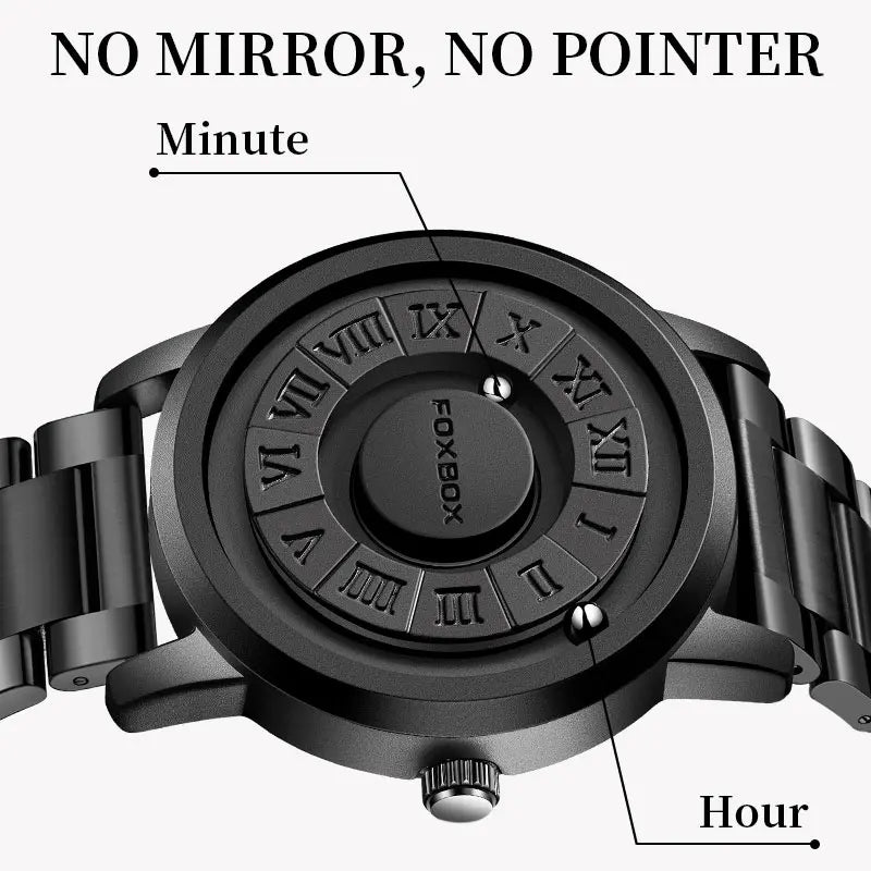 Lens-Free Suspended Ball Cool Men's Watch – Stylish Accessory Perfect for Summer Gifting