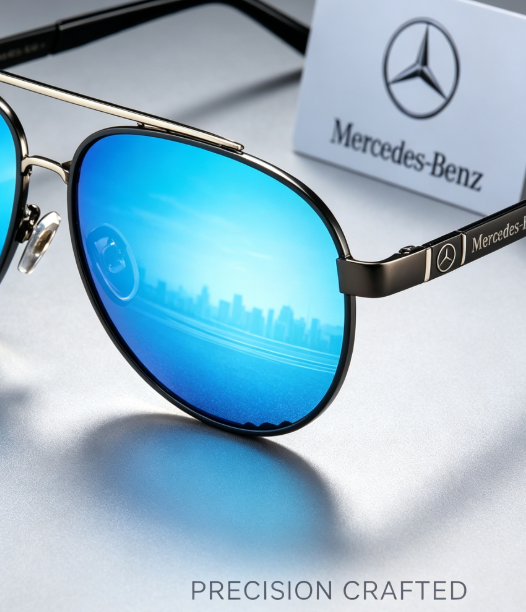 Premium Polarized Pilot Sunglasses for Men - UV400 Protection for Driving and Outdoor Activities