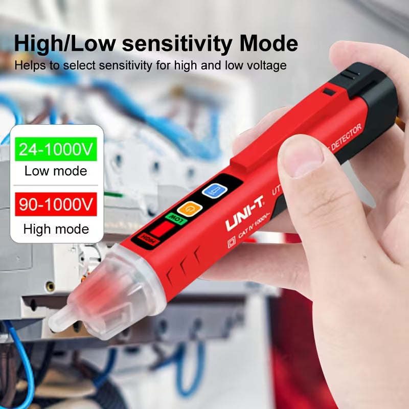 AC Voltage Detector Pen – High Sensitivity, Non-Contact Tester, AC24-1000V with NCV Function
