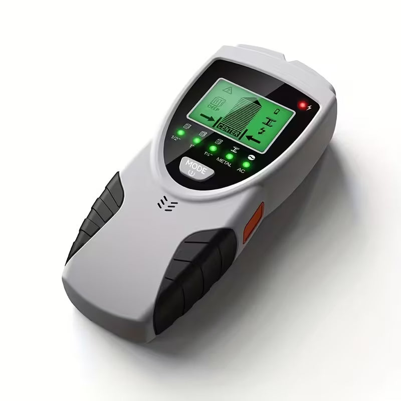 Stud Finder Wall Scanner – HD LCD, Multi-Mode Detection for Wood, Metal, AC Wires & Pipes
