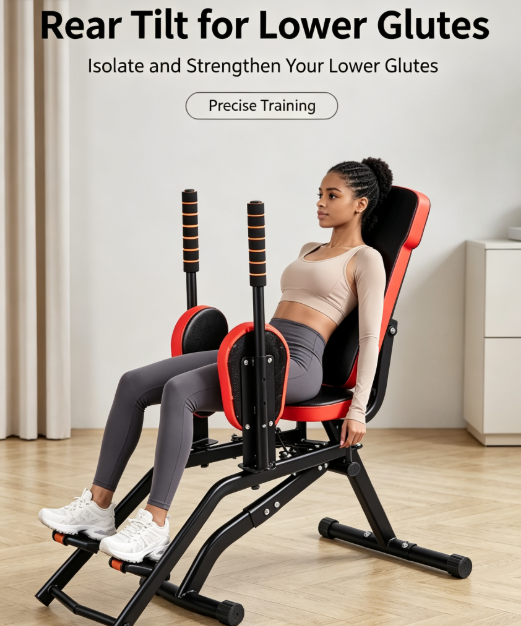 Hip Abduction and Adduction Trainer - Leg and Glute Exercise Machine for Inner and Outer Thigh Workout