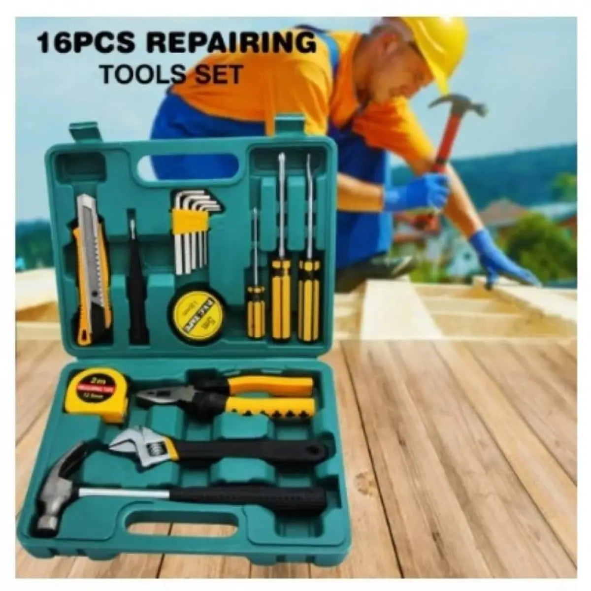 16-Piece High Power Multifunctional Universal Electrical Repair Tool Set