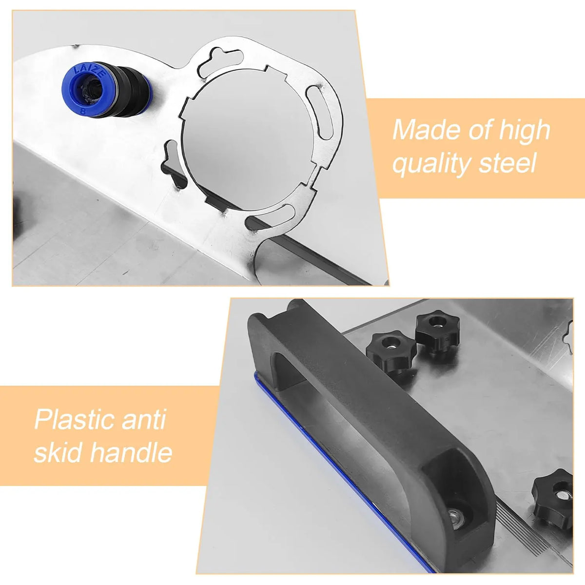 45-Degree Tile Chamfering Tool - Type 100 Angle Grinder Stand for Ceramic and Stone 45° Chamfer Cutting