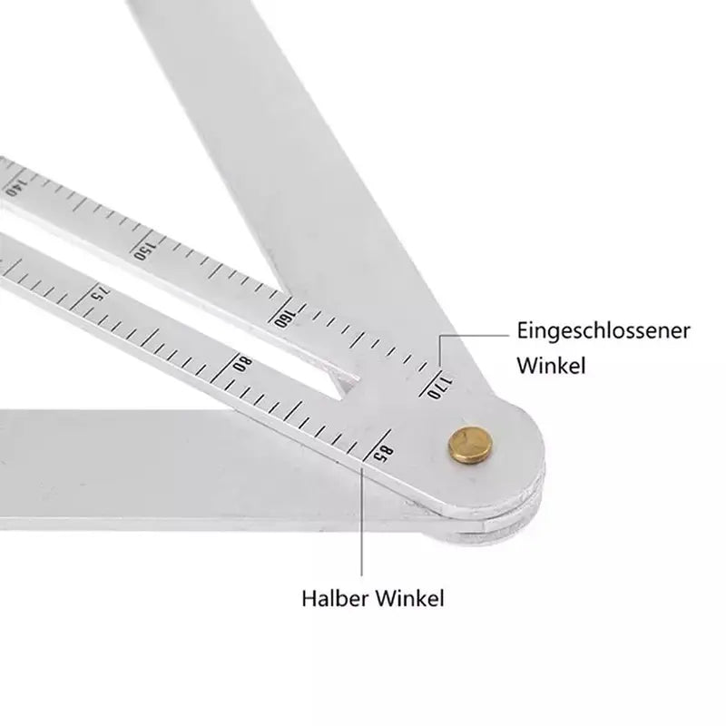 New Premium Corner Angle Finder – Stainless Steel Protractor Digital Angle Finder with Scales – Miter Saw Bevel Gauge and Corner Angle Finder for Woodworking