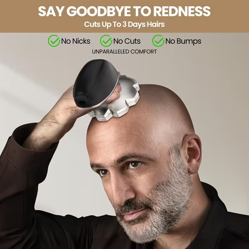 Men's Electric Shaver, Bald Barber, LED Display, Wet & Dry, USB-C Fast Charging, Ideal Gift for Men!