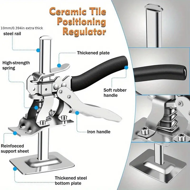 Labor-Saving Arm Jack – Heavy Duty Cabinet Board Lifter & Tile Height Adjuster, Hand Lifting Tool for Door Panels & Drywall (1 Count)