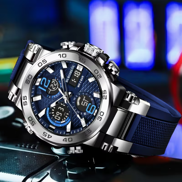 Men's Luxury Multi-Functional Watch – Versatile Design for Daily Wear & Special Occasions
