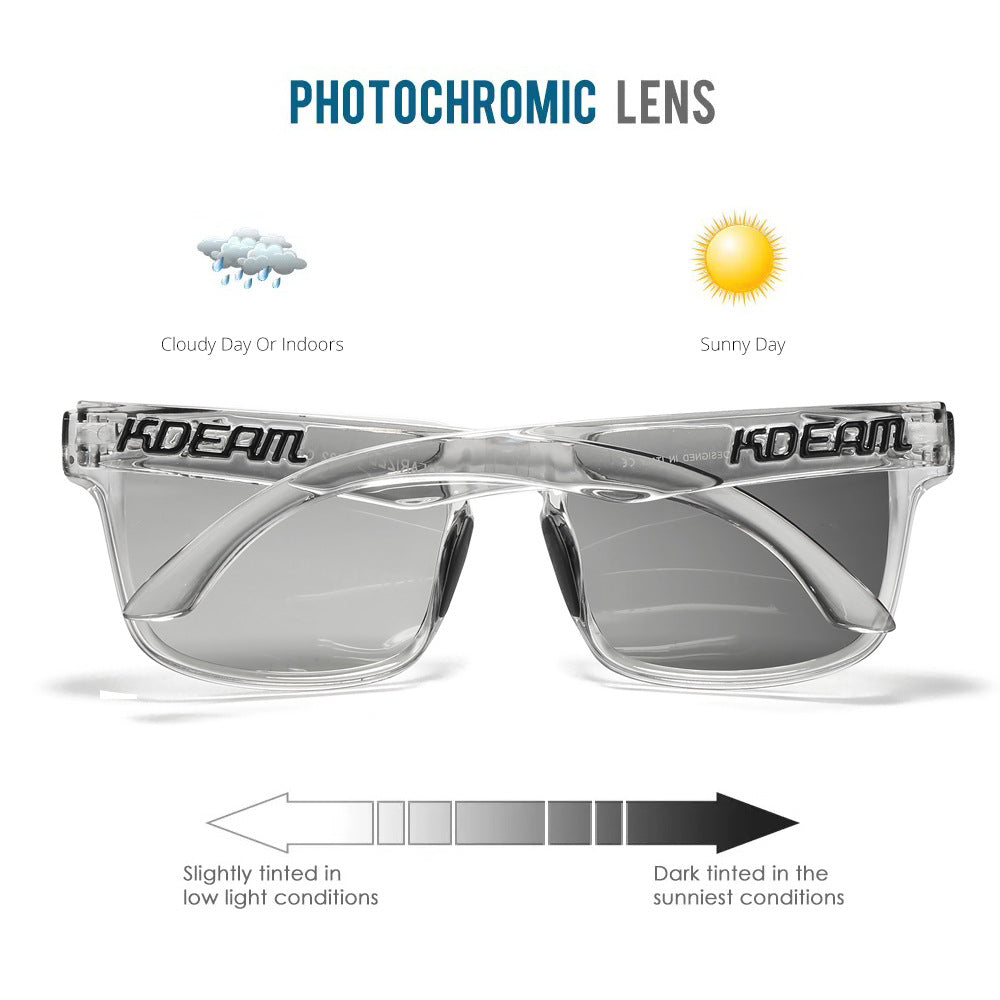 KDEAM 2026 New Square Outdoor Polarized Sunglasses - Colorful Sports Shades for Men and Women in Africa