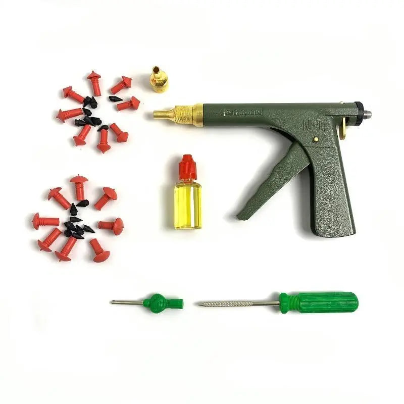 Vacuum Tire Repair Tool Set for Car – Professional Kit for Puncture Fix, Includes Essential Repair Tools