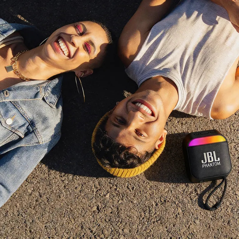 JBL-PHANTOM A22 Black Bluetooth Speaker HD Sound IPX5 Waterproof 20H Playtime TWS Bluetooth 5.3