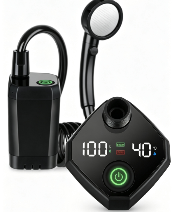 Portable Shower – 6000mAh, IPX8 Waterproof for Camping, Pets & Car Washing