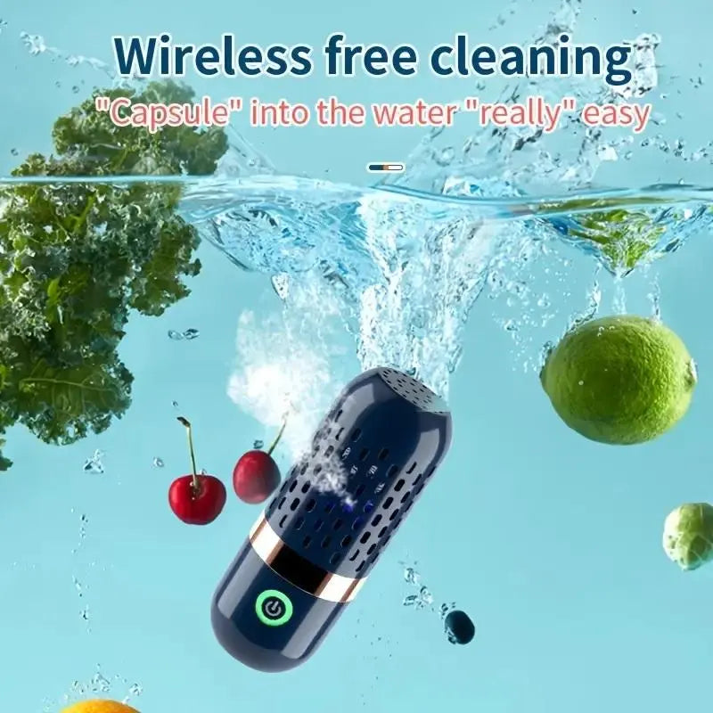 Fruit and Vegetable Washing Machine, Wireless Automatic Vegetable Cleaner, Fruit Cleaner Device, Food Purifier Appliance, Great Gift Idea
