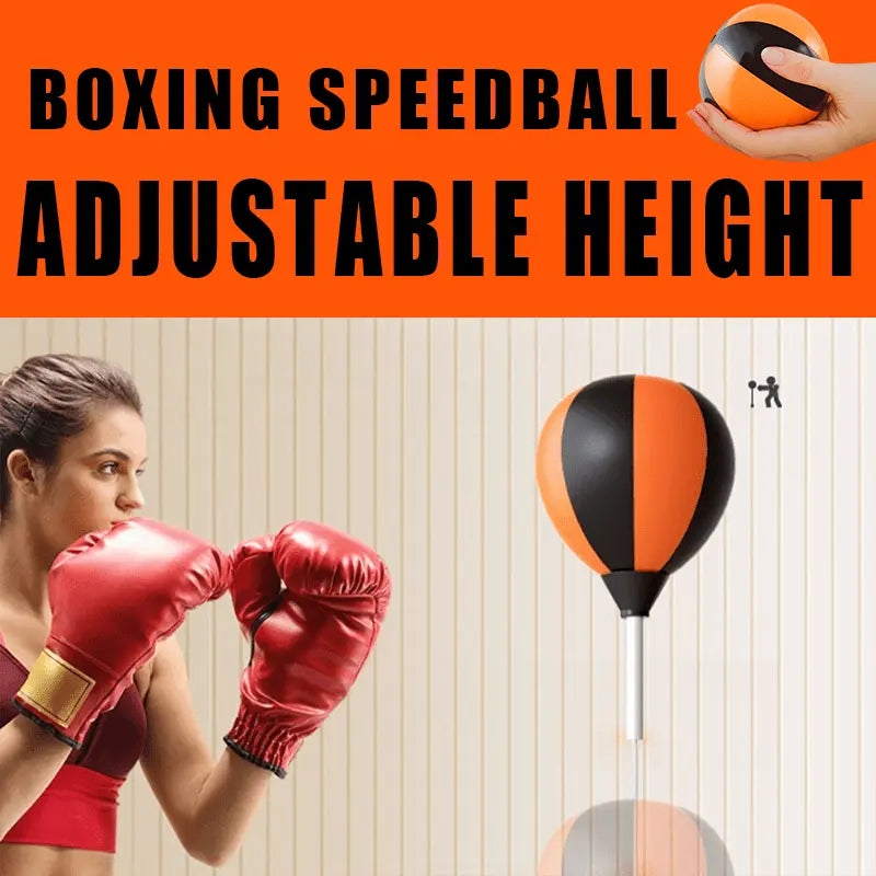 Premium Quality Boxing Speedball with Stand - Height Adjustable for Teens & Adults -360°Rebound for Stress Relief & Fitness -Ideal for Home Use in Bedrooms Living Rooms & Gardens