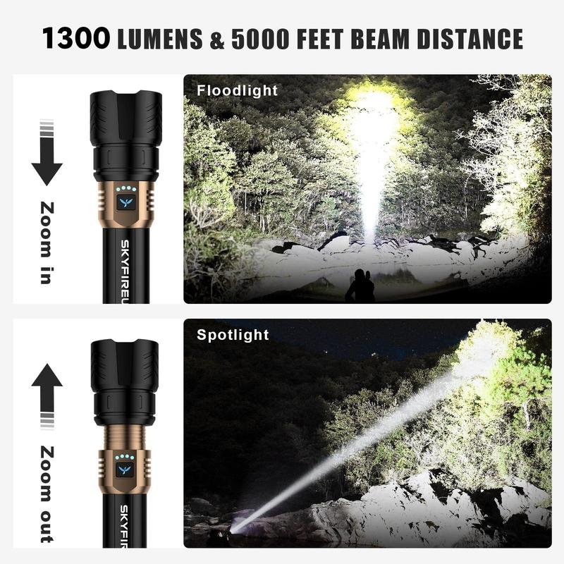 flashlight strong light ultra bright outdoor camping home long-range portable ultra long endurance lighting
