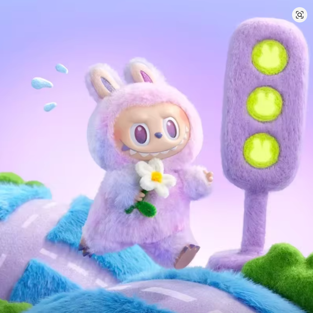 （Get 2 blind boxes upon purchase）POP MART Labubu THE MONSTERS Big into Energy Series-Vinyl Plush Pendant Mystery Box Guess Bag Toys Doll Cute Anime Figure