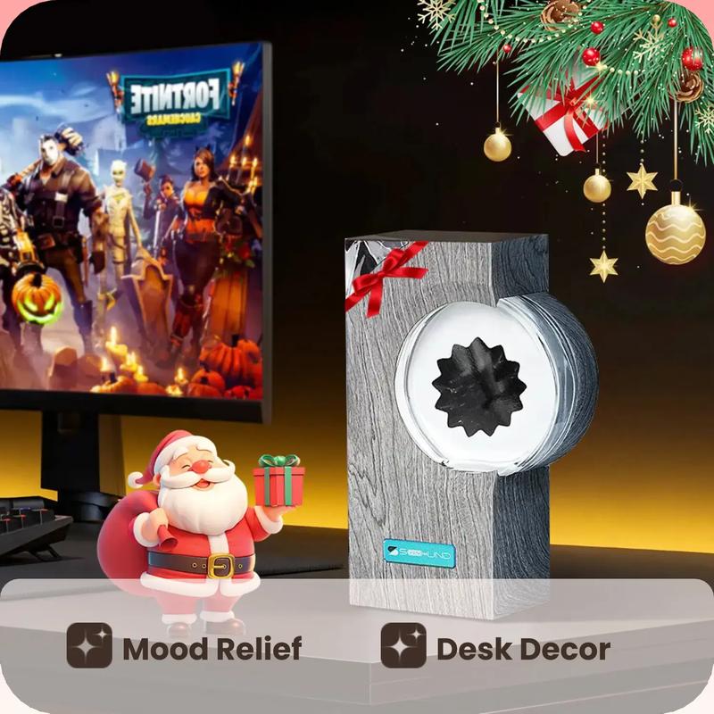 Ferrofluid Speaker Music Companion, Ferrofluid Display Lamp, Magnetic Liquid Toy for Entertainment, Desktop Ornament, Cool Gadget for Men, Ideal Gift