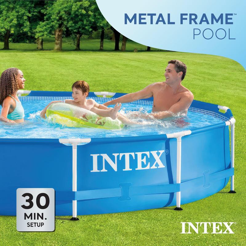 Intex 28210EH Above Ground Swimming Pool (PUMP NOT INCLUDED) 20 inch Deep