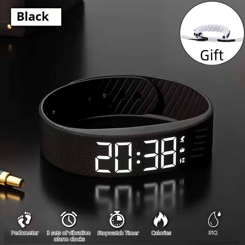 New 2026 FD68S T5C Round Screen Smart Bracelet – Color Display, Music & Weather, Sports Step Counter – Lightweight Watch for Students, Perfect Holiday Gift