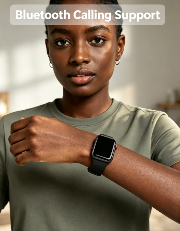 S10 Pro Smartwatch – Bluetooth Calling, Blood Glucose/Heart Rate/Sleep Monitor, 100+ Sport Modes
