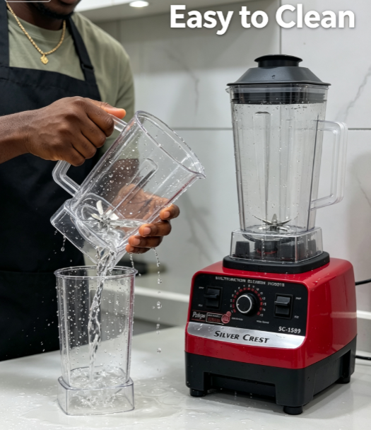 2-in-1 Blender - Multifunctional Household Blender for Smoothies, Juices and Daily Cooking