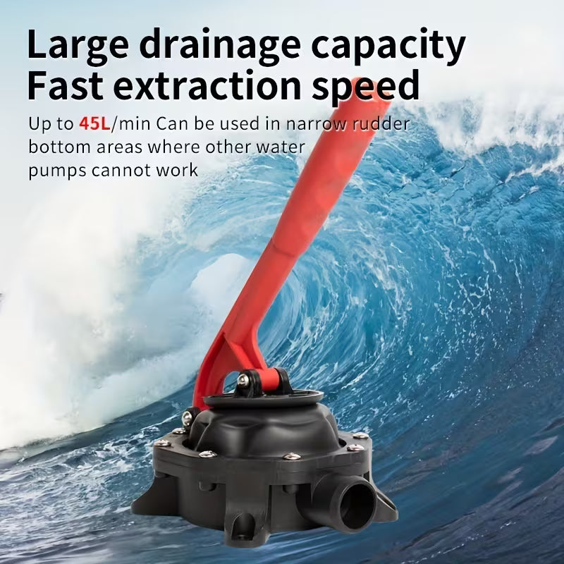 Diaphragm Manual Oil Pump – Hand-Operated for Marine, Lifeboat, Sewage & Drainage Use