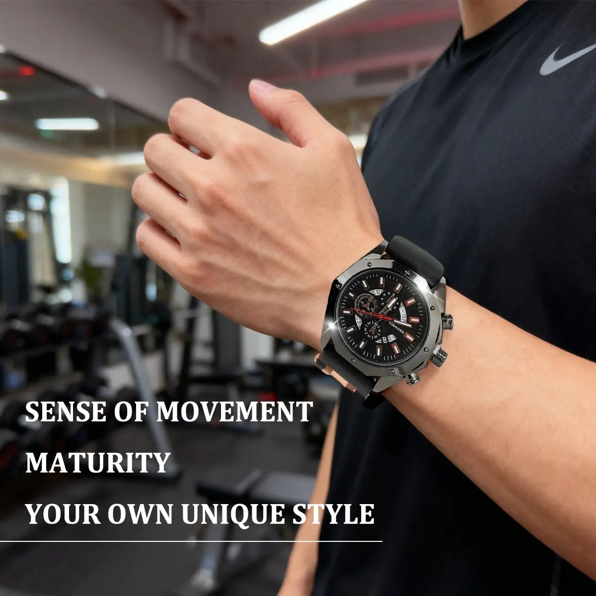 Men's Luxury Multi-Function Watch - Trend Fashion Quartz Wristwatch