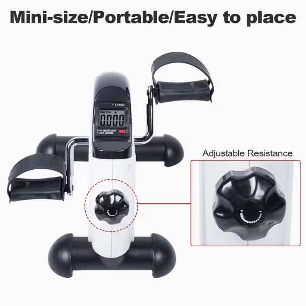 Portable Under-Desk Leg Workout Equipment – Home Lower Body Trainer with Customizable Webbing Support