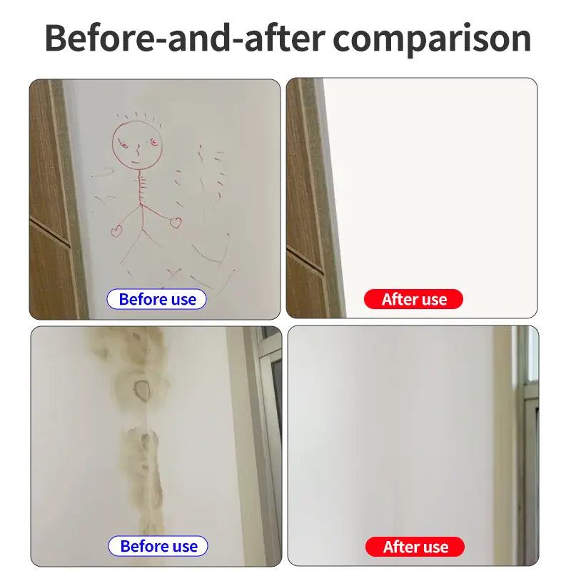 Wall Touch-Up Paint Roller – Quick-Dry DIY Paint for Scuffs, Marks & Small Wall Repairs