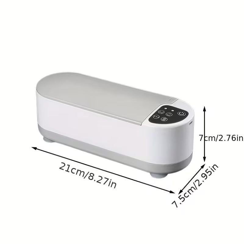 Multi-Functional Portable Rechargeable USB Ultrasonic Cleaner, High-Frequency Vibration for Jewelry, Glasses & Watches