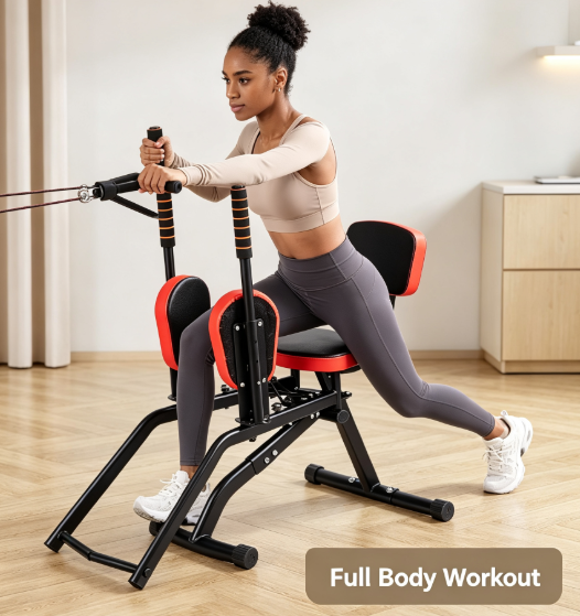 Hip Abduction and Adduction Trainer - Leg and Glute Exercise Machine for Inner and Outer Thigh Workout