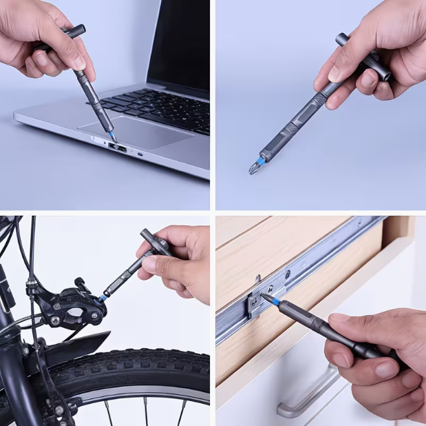 47-in-1 Ratchet Screwdriver Set – Magnetic Handle, Portable Repair Kit for Furniture, Computers, Bicycles & More