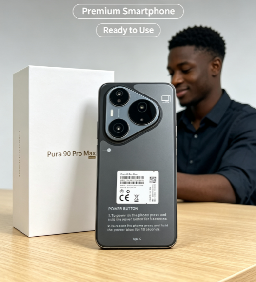Pura90 ProMax Smartphone - 6.8" Screen, 256GB Storage, Wholesale Price Even for One Unit