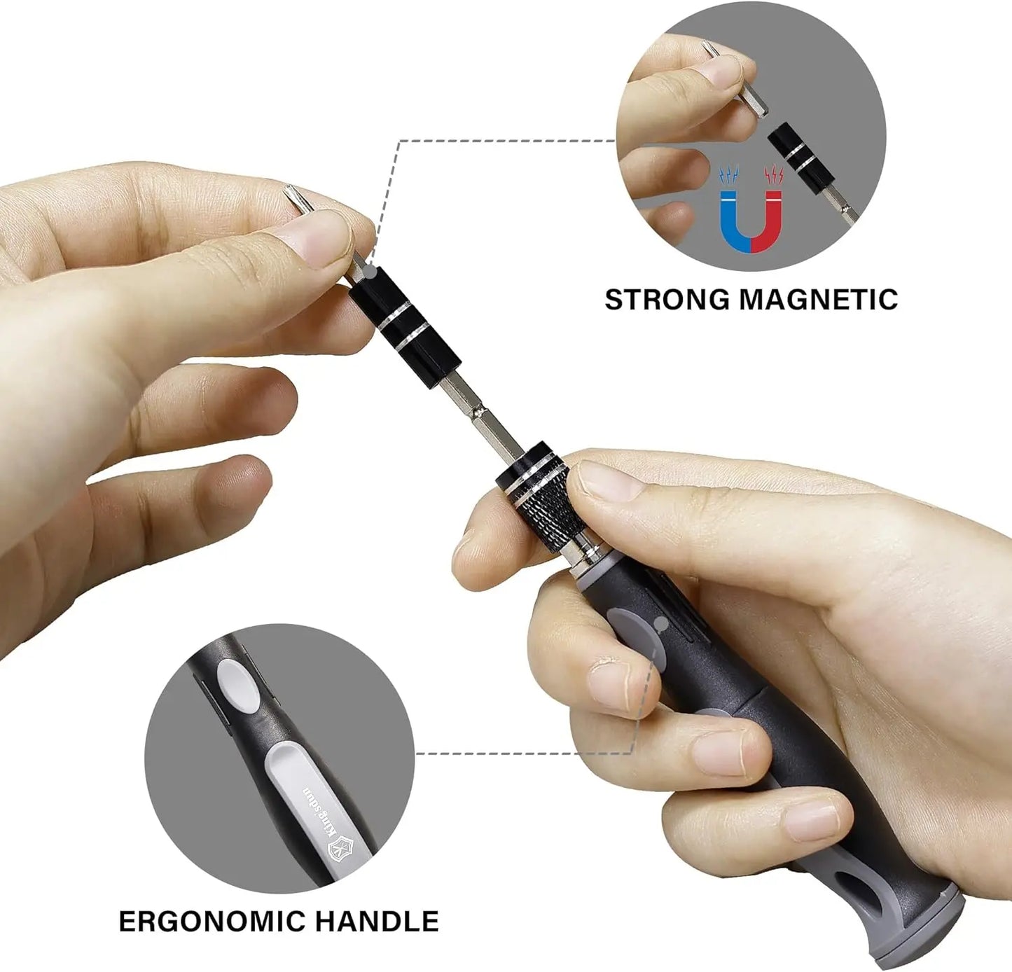 32-in-1 Magnetic Screwdriver Set with Case – 30 Precision Bits, Repair Kit for Watch, Phone, Laptop, Computer & Toys