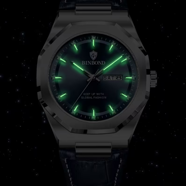 Men's Casual Quartz Watch with Calendar Display – High-Quality Fashion Design for Daily Wear