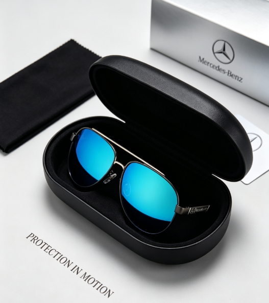Premium Polarized Pilot Sunglasses for Men - UV400 Protection for Driving and Outdoor Activities