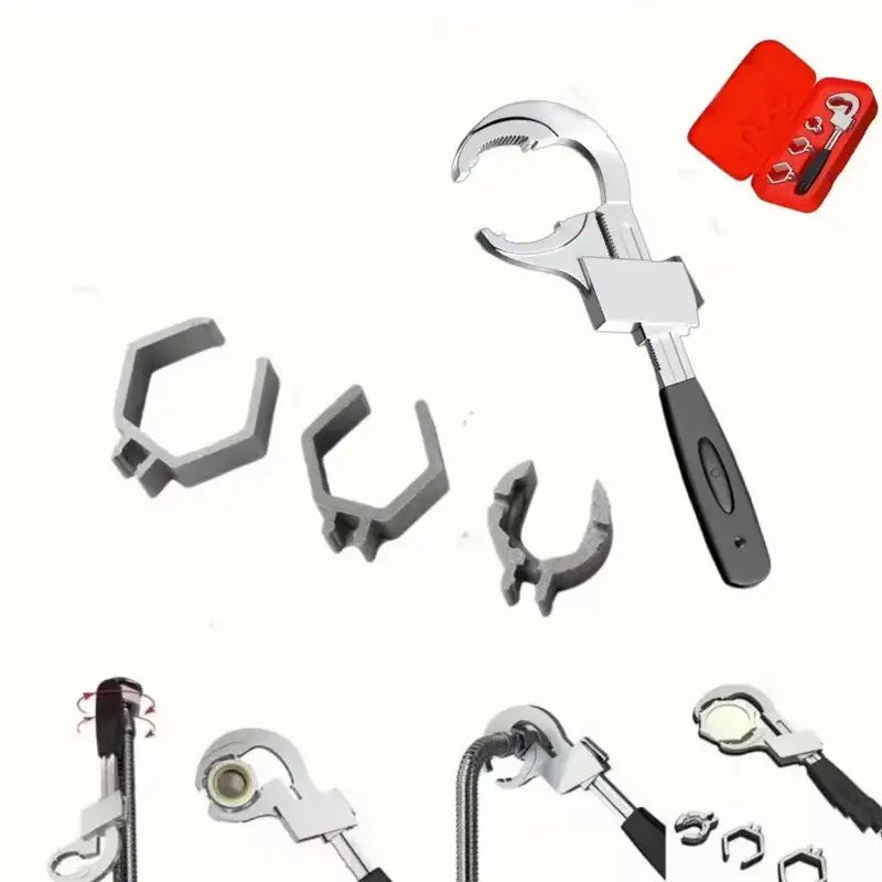 Multifunctional Wrench Set – Professional Hand Tool for Home, Ideal for Bathroom & Kitchen Use (1 Set