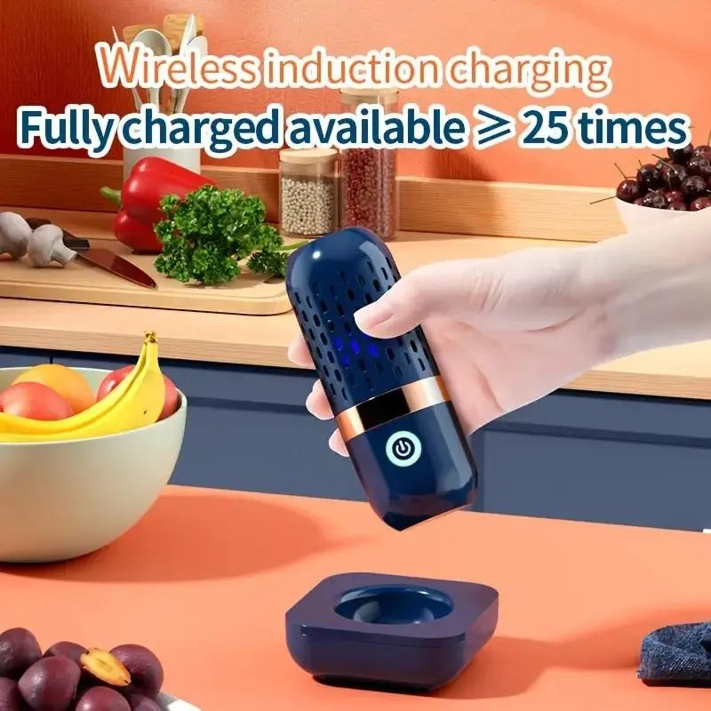 Fruit and Vegetable Washing Machine, Wireless Automatic Vegetable Cleaner, Fruit Cleaner Device, Food Purifier Appliance, Great Gift Idea