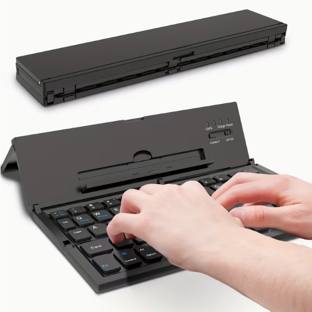 Foldable Wireless Keyboard – Portable & Compact Design for Travel, Office & Home