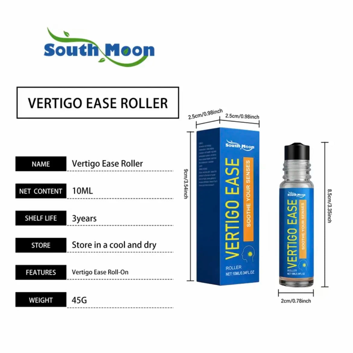 [buy one free one] Vertigo Ease Aromatherapy Roll -Essential Oils for Dizziness & Nausea -10ml image 7